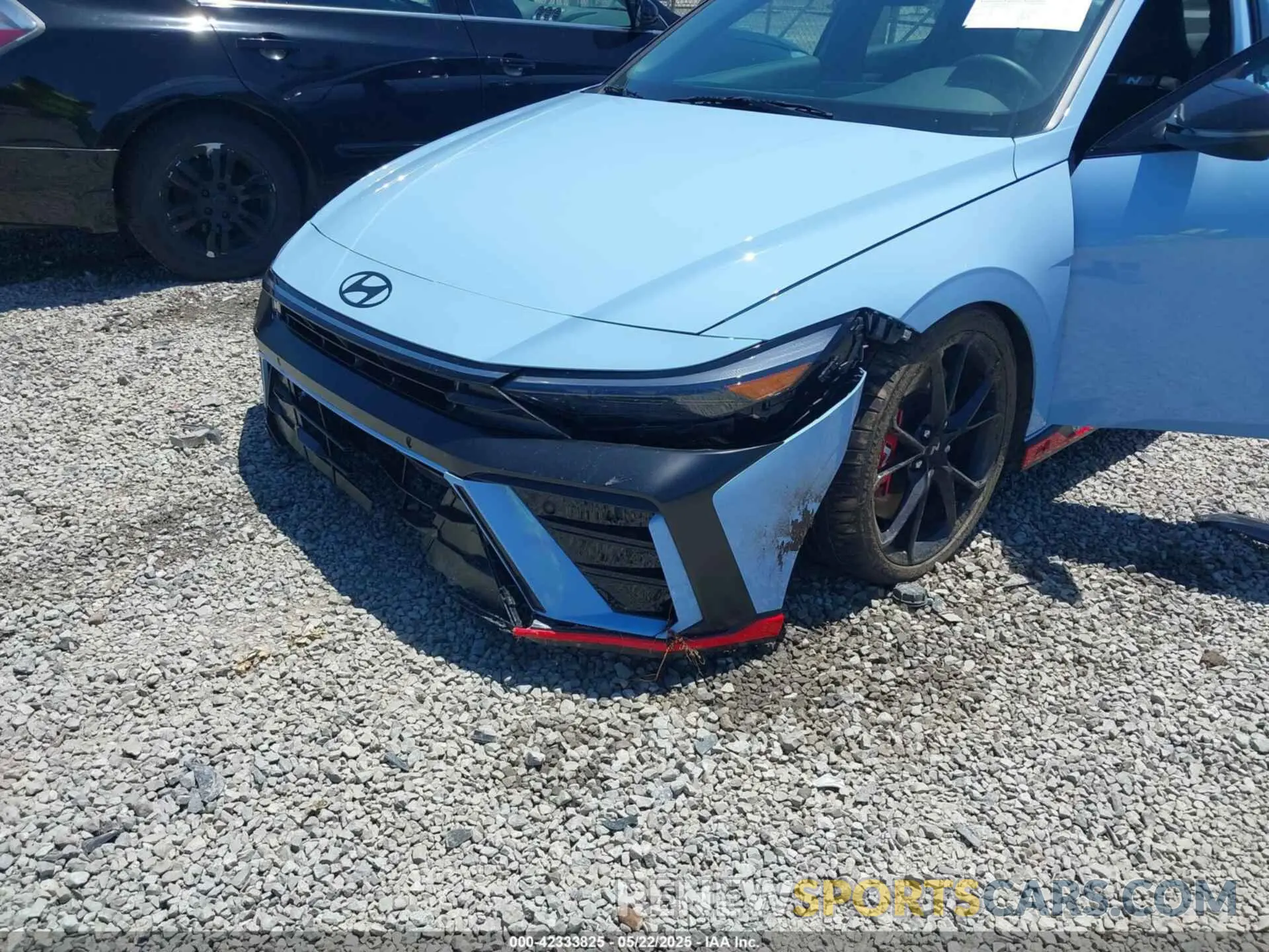 18 fotografías del automóvil dañado KMHLW4DK2SU024872 HYUNDAI ELANTRA N 2025