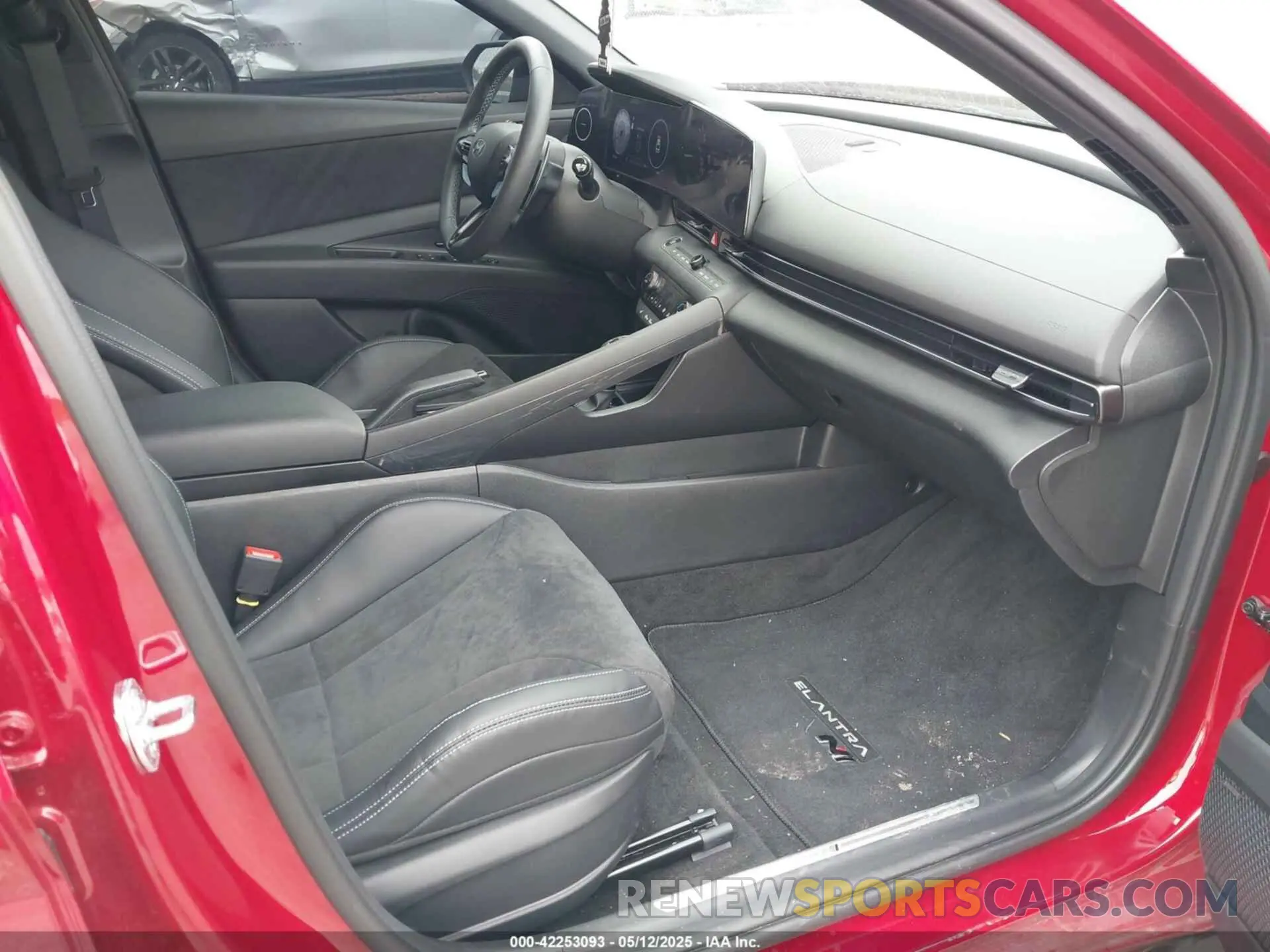 5 fotografías del automóvil dañado KMHLW4DK4SU026154 HYUNDAI ELANTRA N 2025