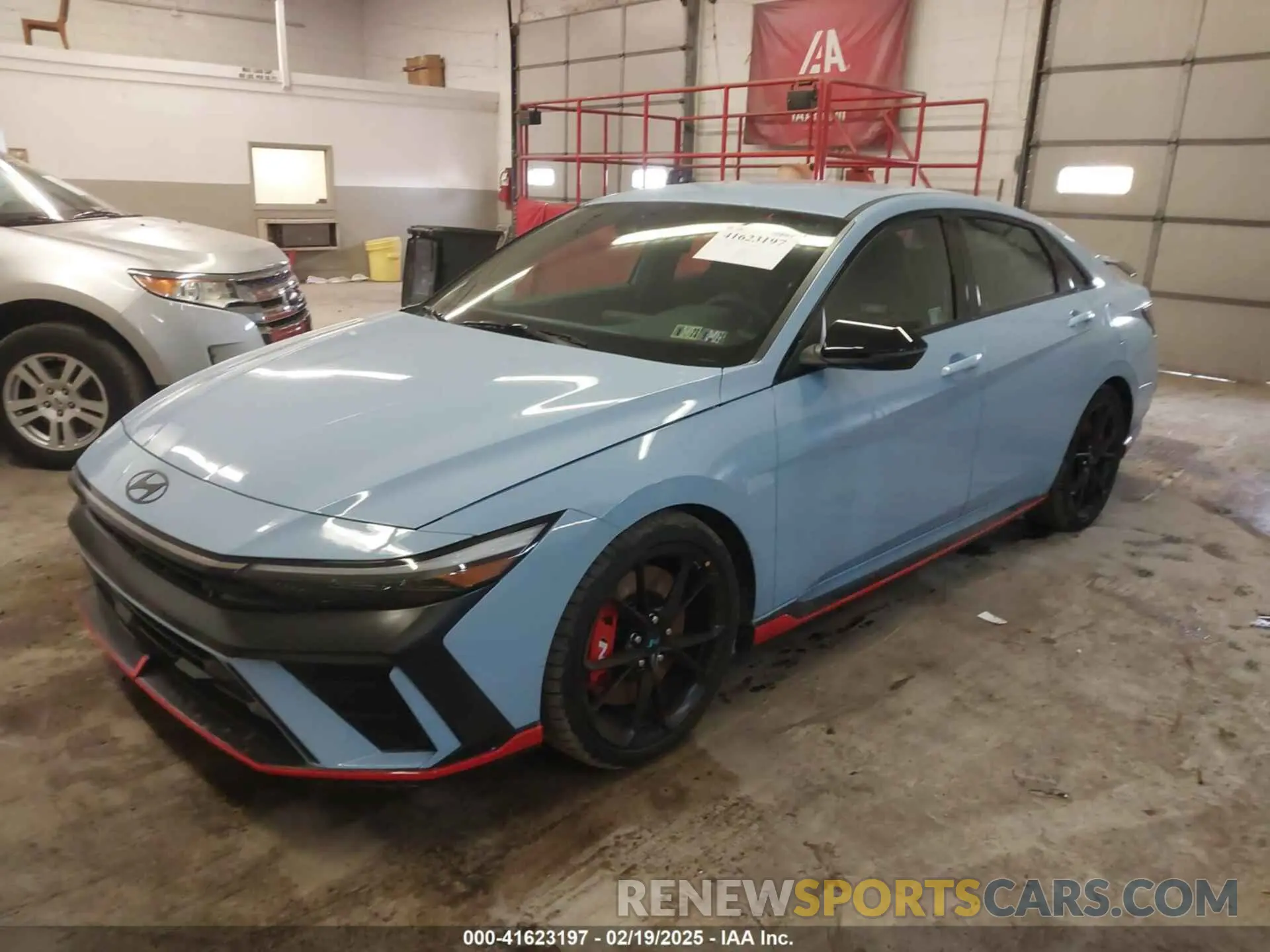 2 fotografías del automóvil dañado KMHLW4DK5SU026714 HYUNDAI ELANTRA N 2025