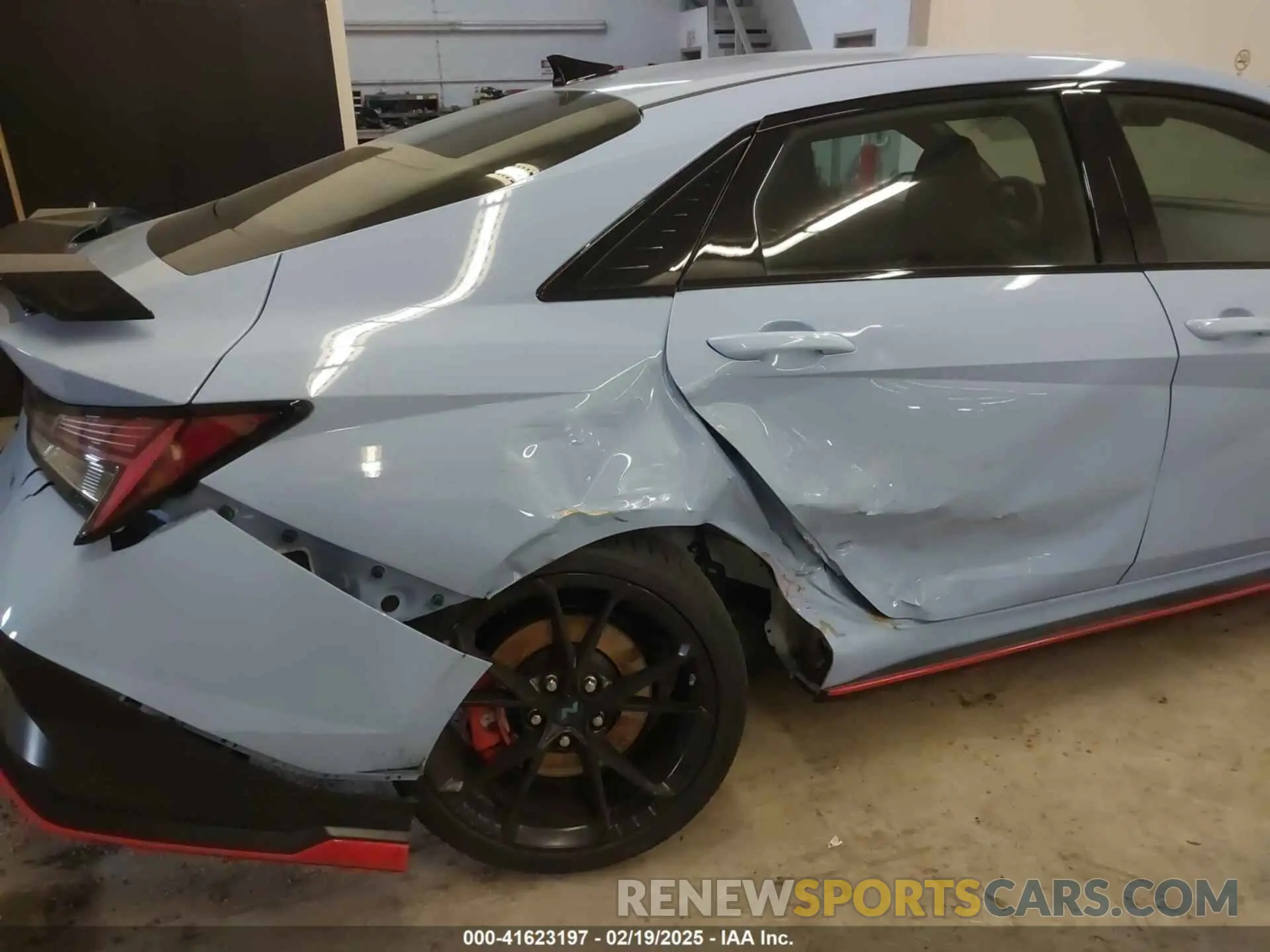 6 fotografías del automóvil dañado KMHLW4DK5SU026714 HYUNDAI ELANTRA N 2025