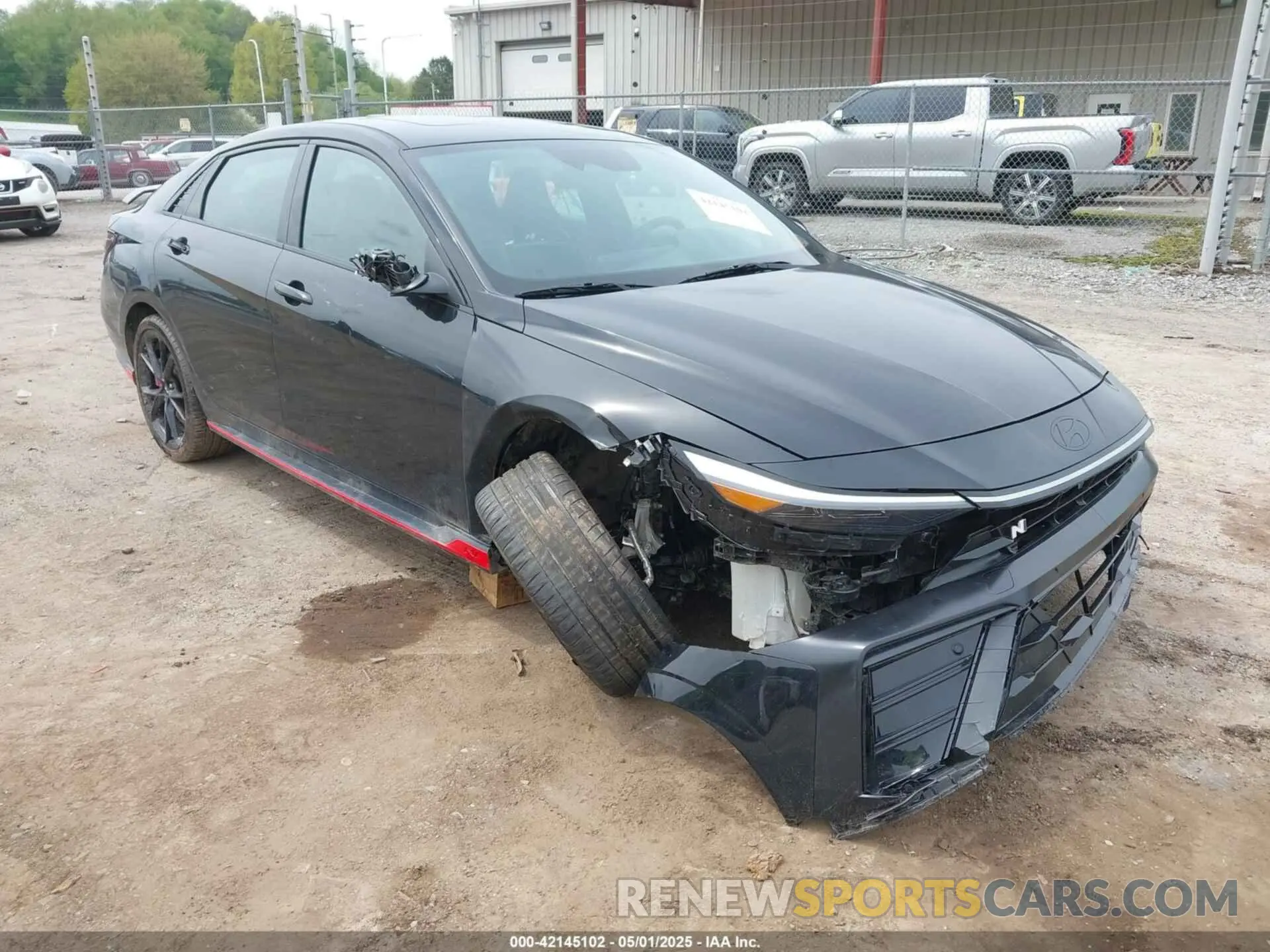1 fotografías del automóvil dañado KMHLW4DK7SU026830 HYUNDAI ELANTRA N 2025