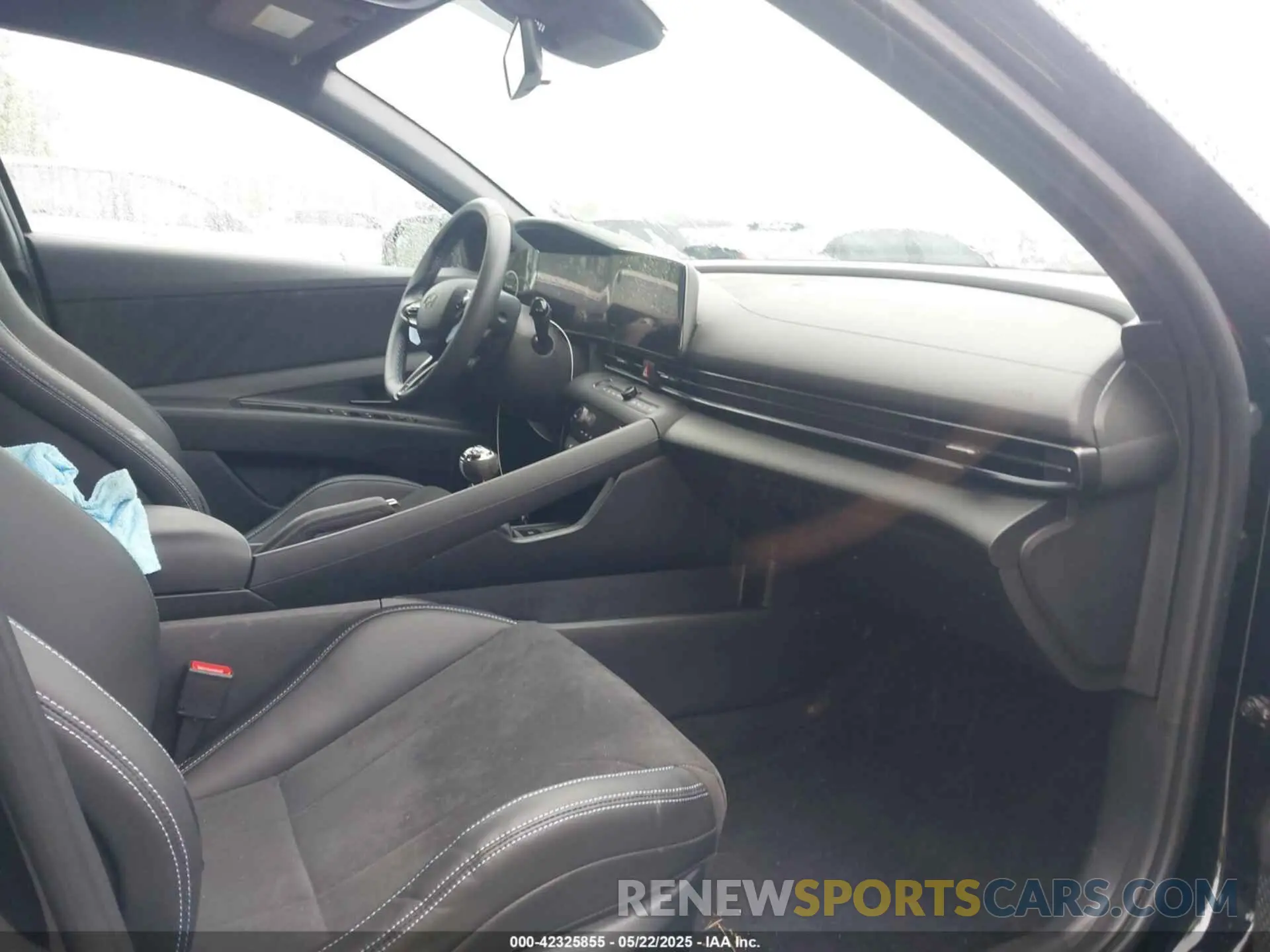 5 fotografías del automóvil dañado KMHLW4DK7SU027749 HYUNDAI ELANTRA N 2025