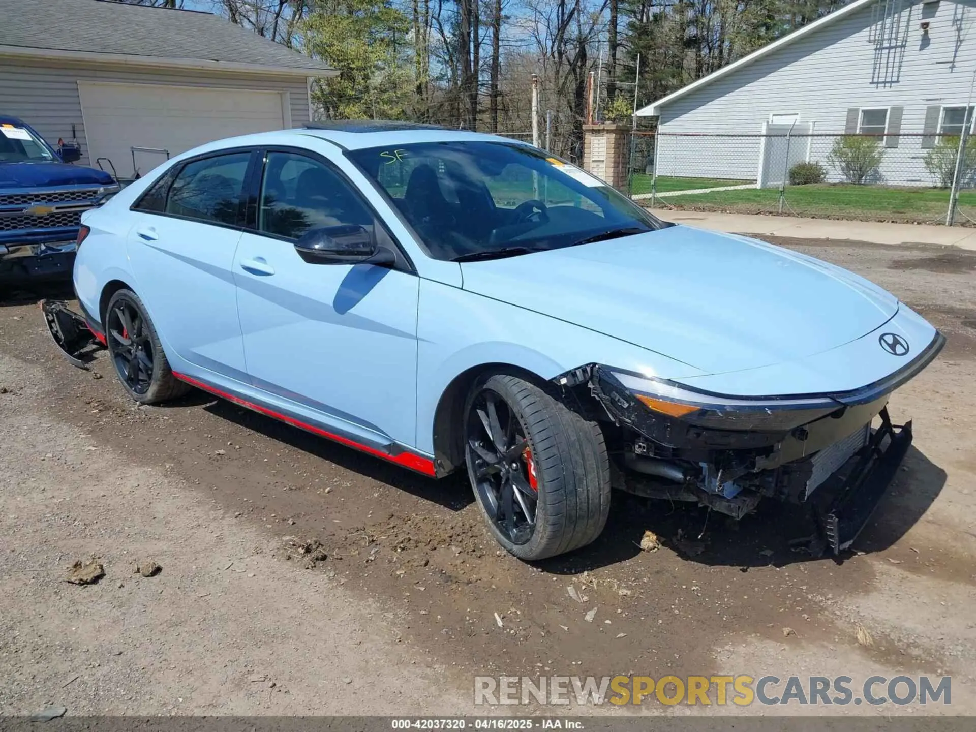 1 fotografías del automóvil dañado KMHLW4DK9SU027798 HYUNDAI ELANTRA N 2025