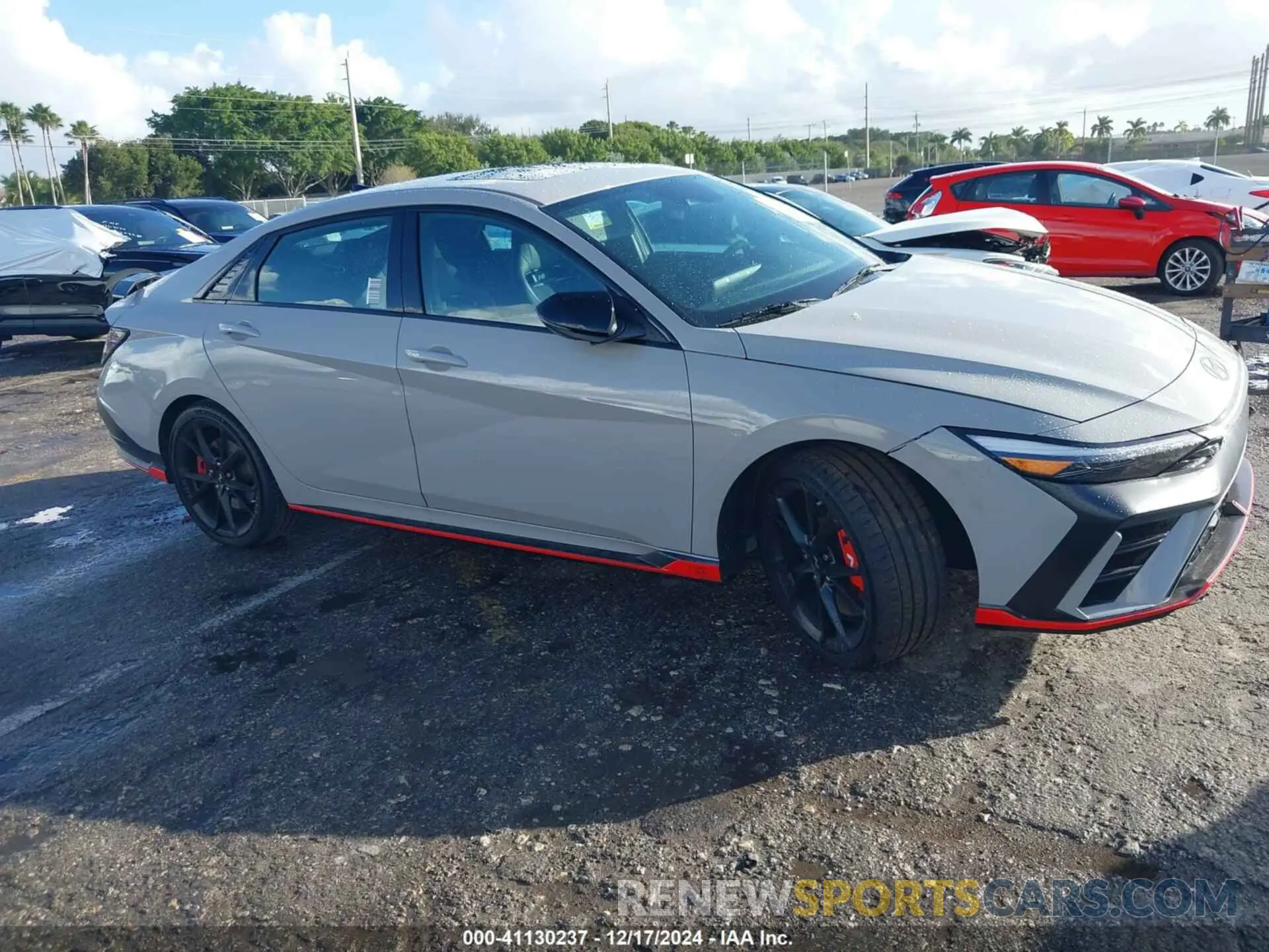 1 fotografías del automóvil dañado KMHLW4DKXSU023713 HYUNDAI ELANTRA N 2025