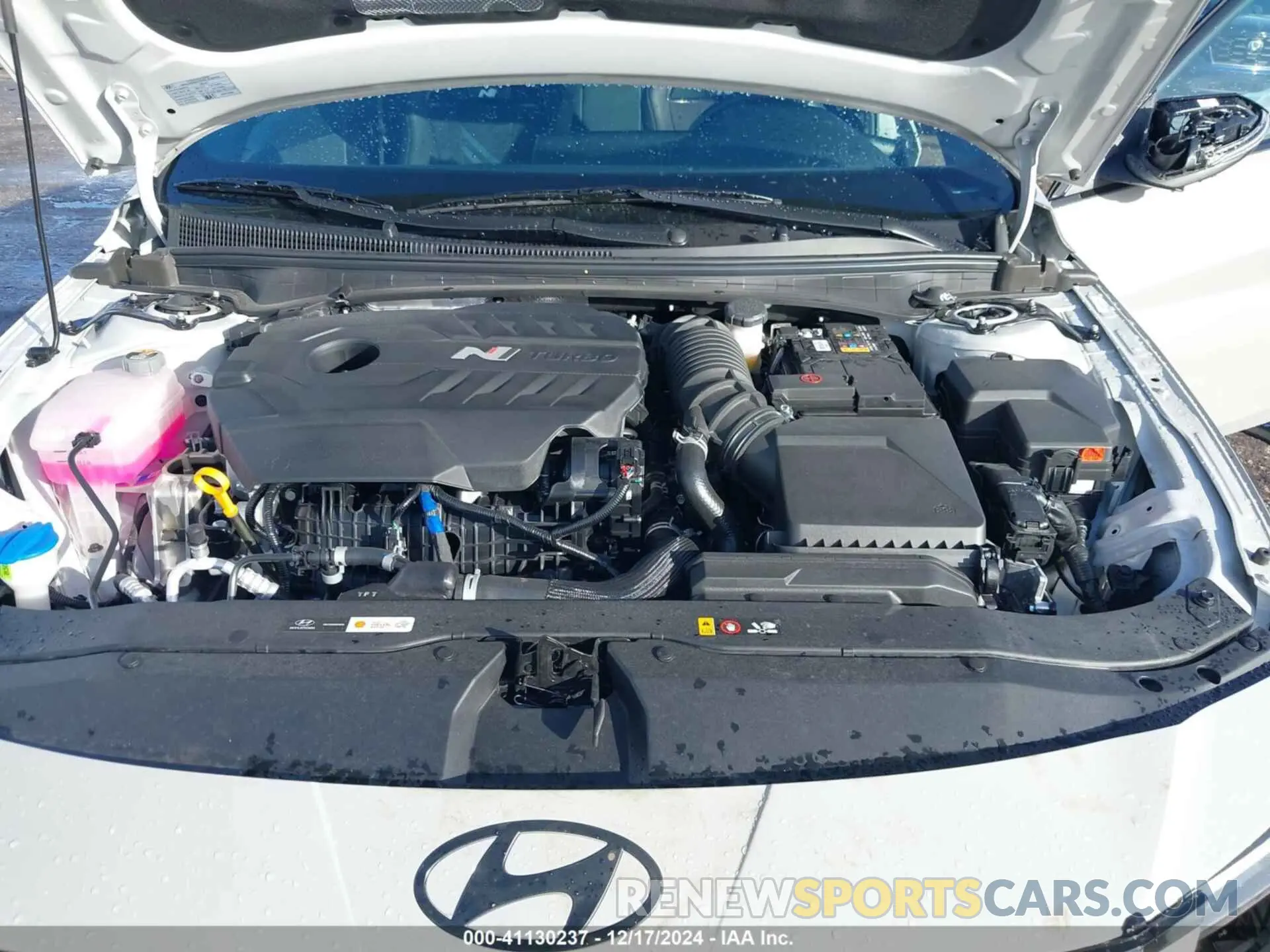 10 fotografías del automóvil dañado KMHLW4DKXSU023713 HYUNDAI ELANTRA N 2025