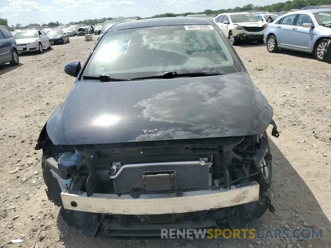 5 fotografías del automóvil dañado KMHC05LH0KU049959 HYUNDAI IONIQ 2019