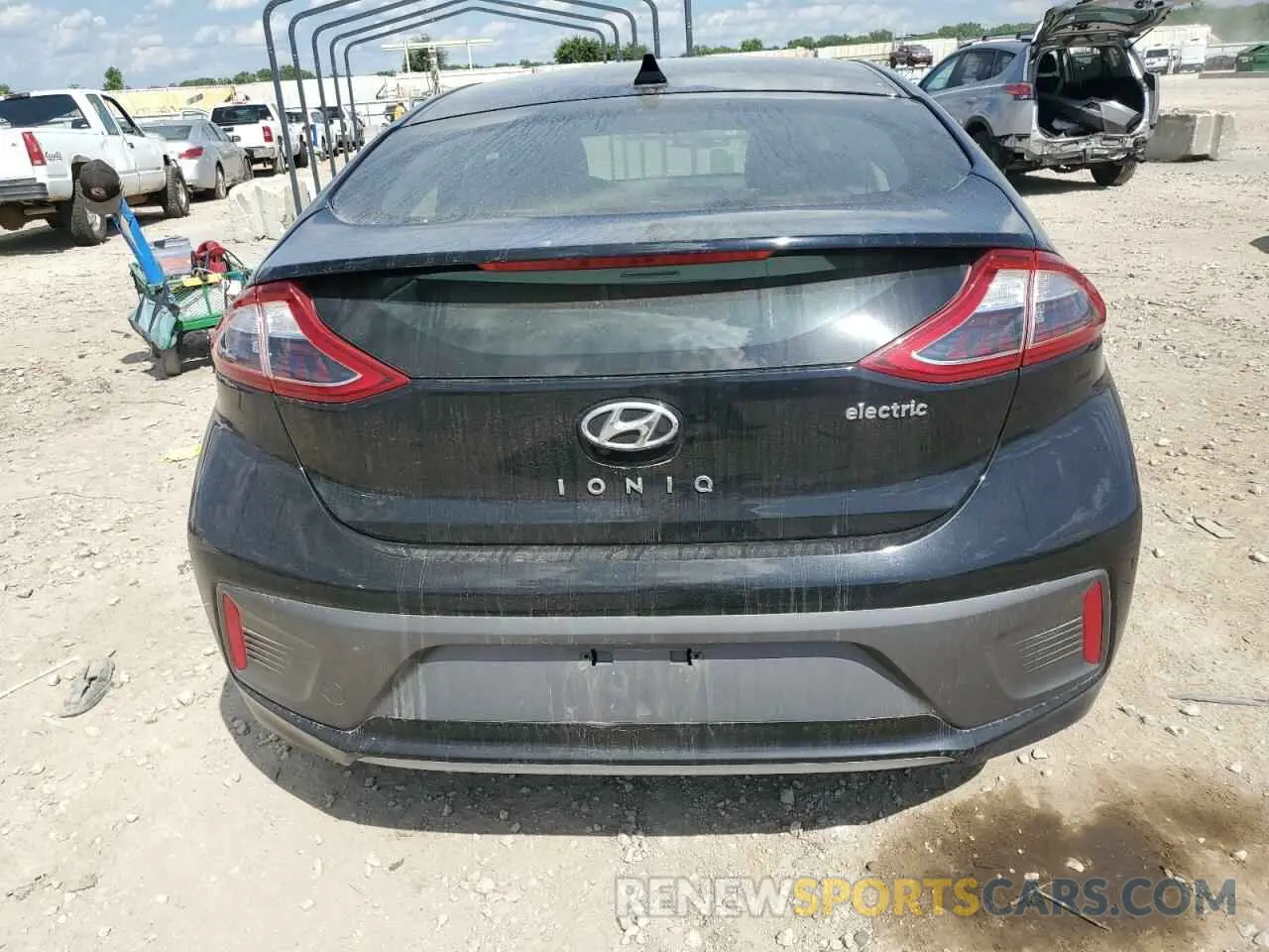 6 fotografías del automóvil dañado KMHC05LH0KU049959 HYUNDAI IONIQ 2019