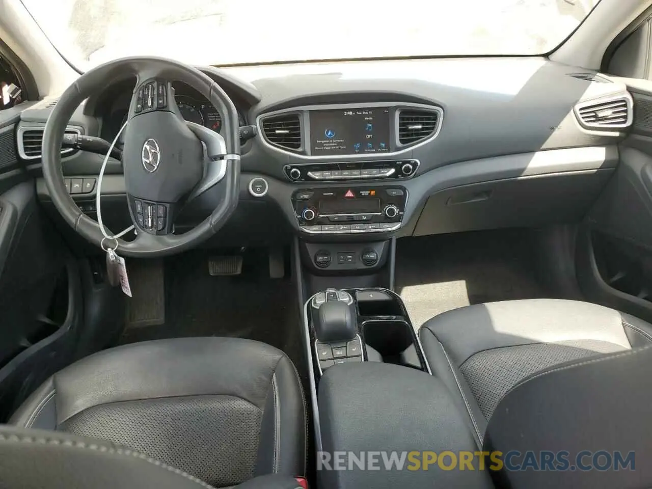 8 fotografías del automóvil dañado KMHC05LH0KU049959 HYUNDAI IONIQ 2019