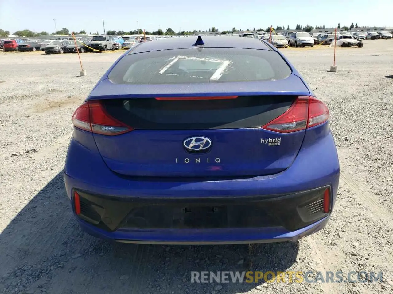 6 fotografías del automóvil dañado KMHC65LC1KU176027 HYUNDAI IONIQ 2019