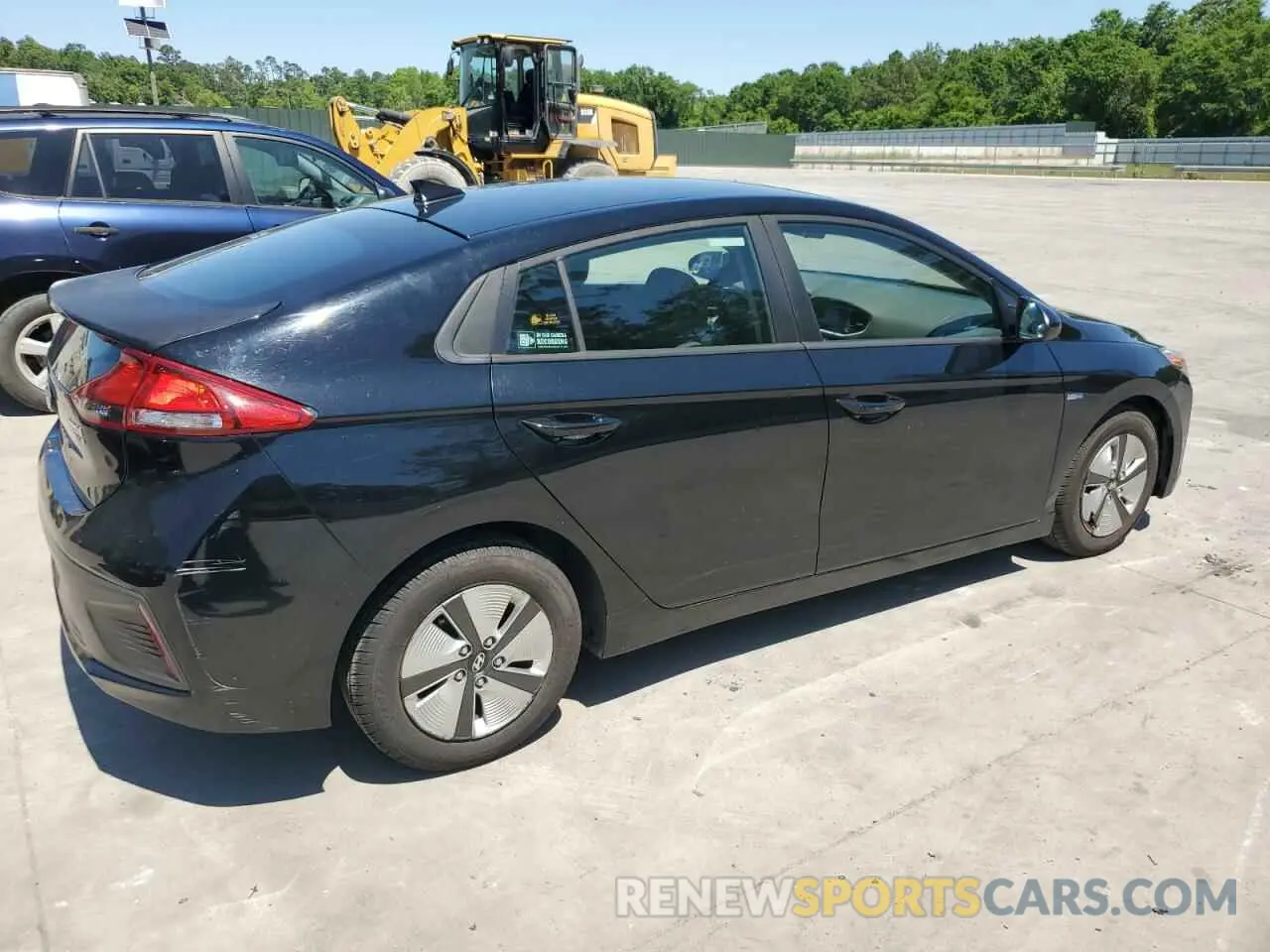 3 fotografías del automóvil dañado KMHC65LC2KU168986 HYUNDAI IONIQ 2019