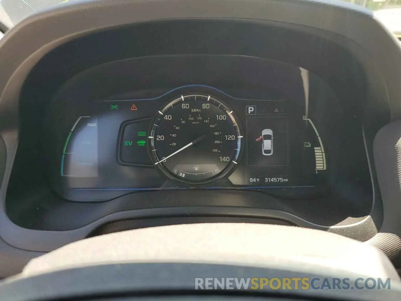 9 fotografías del automóvil dañado KMHC65LC2KU168986 HYUNDAI IONIQ 2019