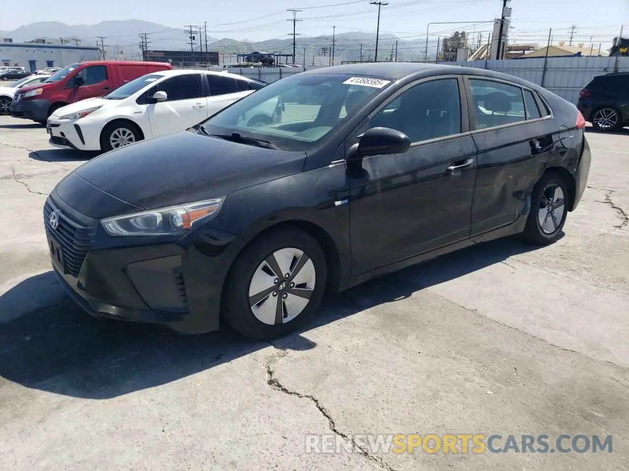 1 fotografías del automóvil dañado KMHC65LC2KU174349 HYUNDAI IONIQ 2019