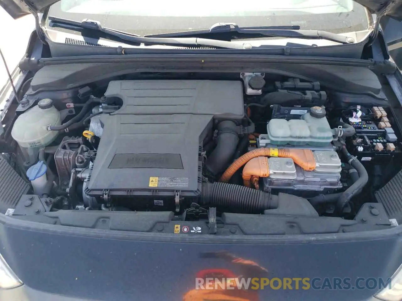 11 fotografías del automóvil dañado KMHC65LC2KU174349 HYUNDAI IONIQ 2019