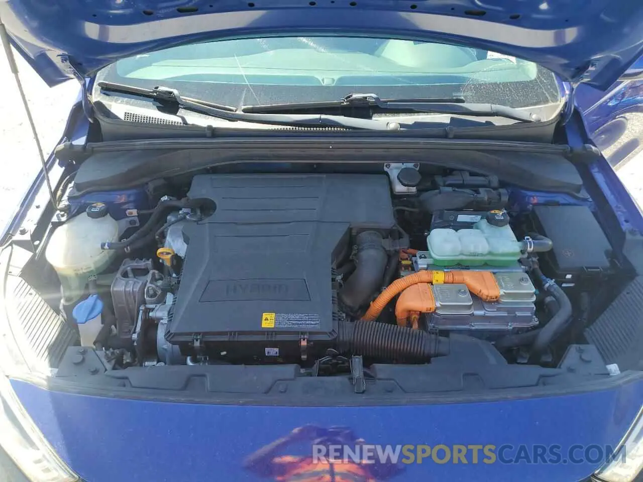 12 fotografías del automóvil dañado KMHC65LC3KU168835 HYUNDAI IONIQ 2019