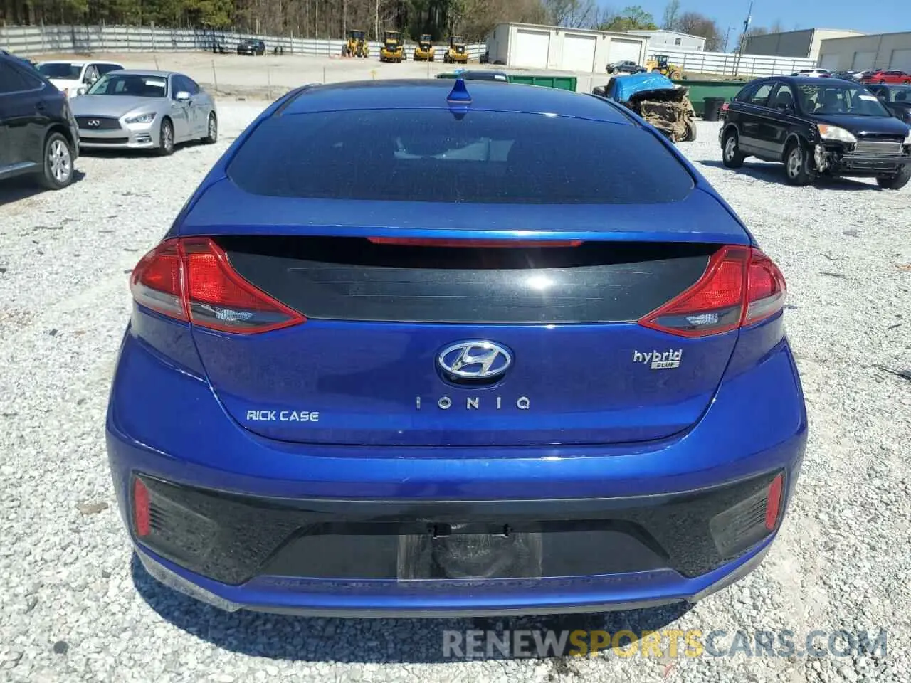 6 fotografías del automóvil dañado KMHC65LC3KU168835 HYUNDAI IONIQ 2019