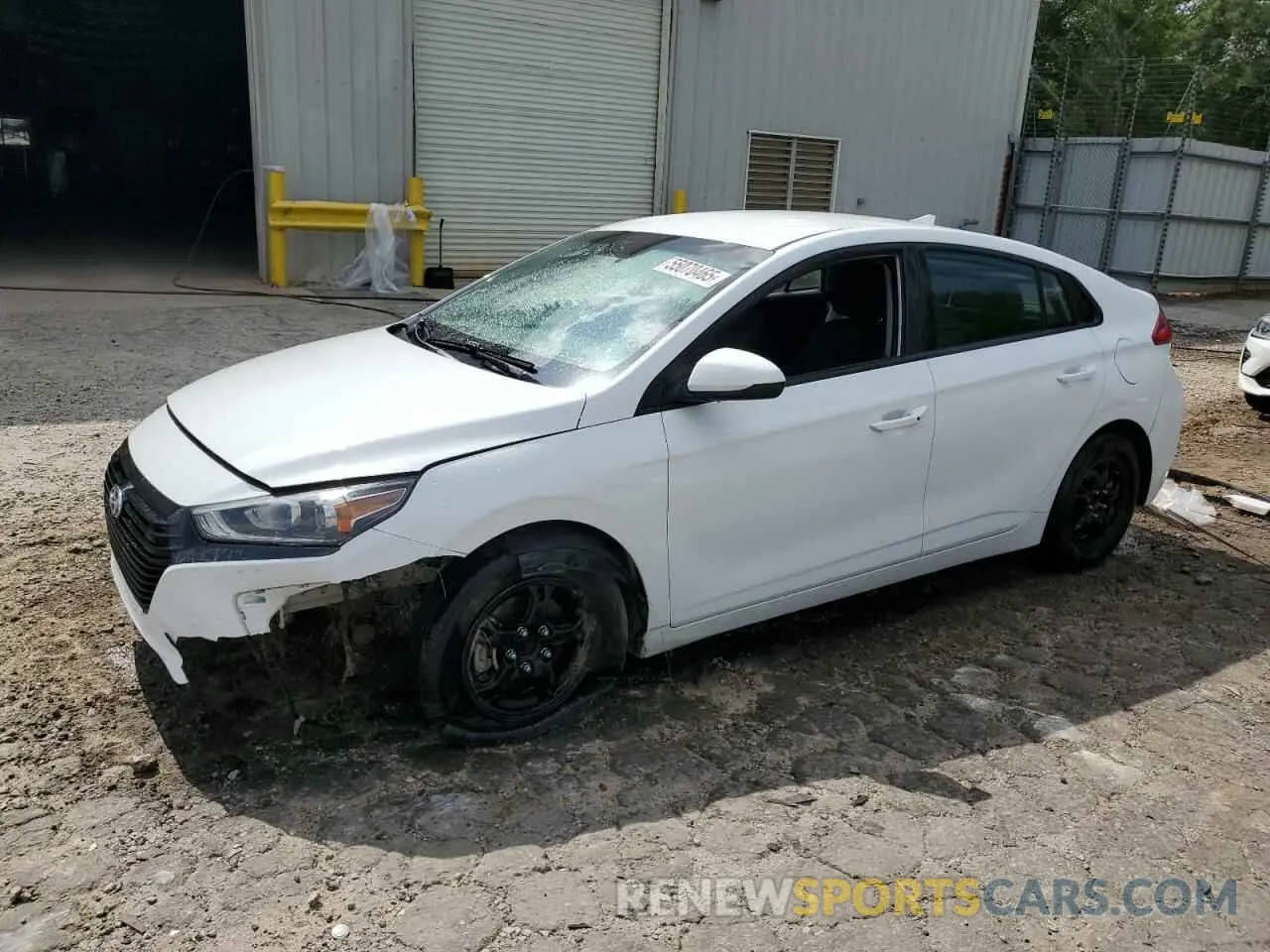 1 fotografías del automóvil dañado KMHC65LC5KU173857 HYUNDAI IONIQ 2019