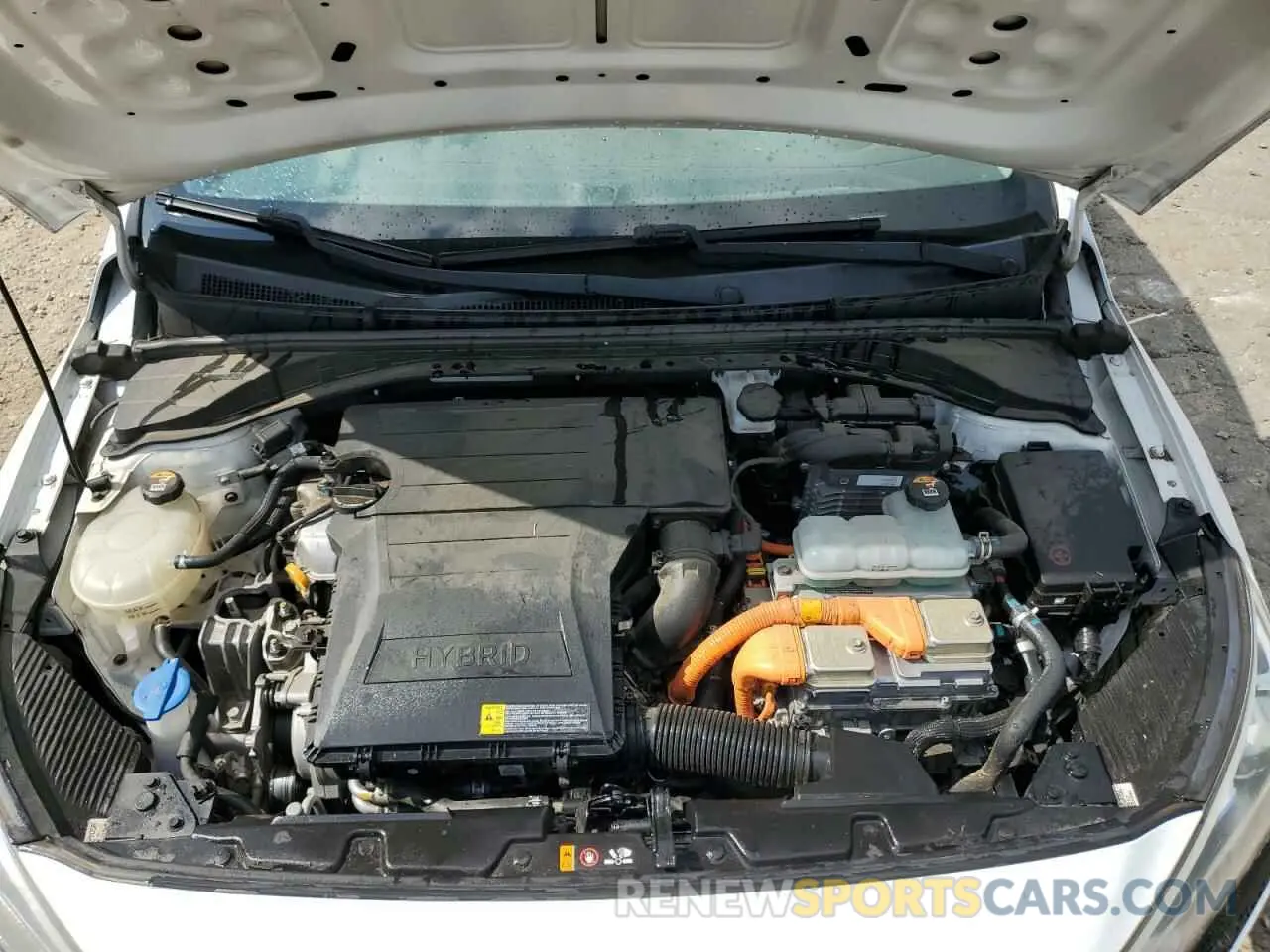 11 fotografías del automóvil dañado KMHC65LC5KU173857 HYUNDAI IONIQ 2019