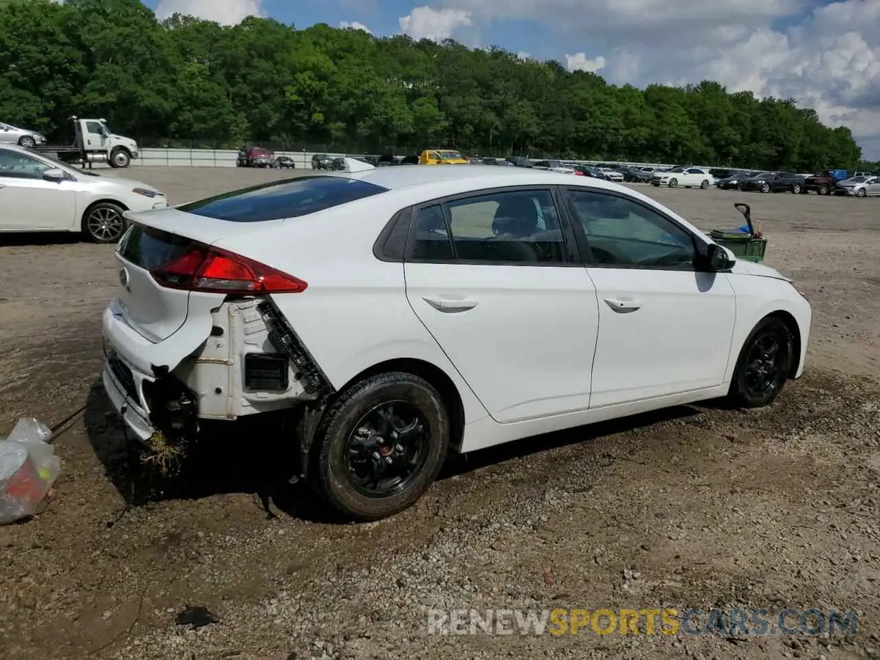 3 fotografías del automóvil dañado KMHC65LC5KU173857 HYUNDAI IONIQ 2019
