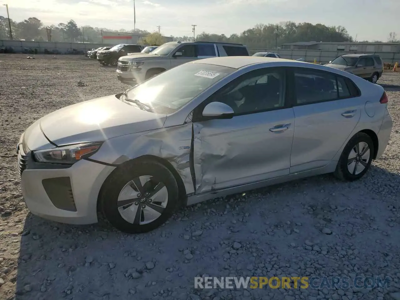 1 fotografías del automóvil dañado KMHC65LC8KU119680 HYUNDAI IONIQ 2019