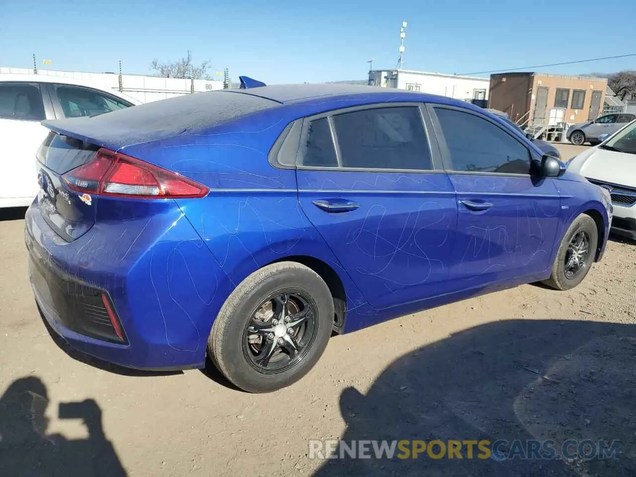 3 fotografías del automóvil dañado KMHC65LCXKU168637 HYUNDAI IONIQ 2019