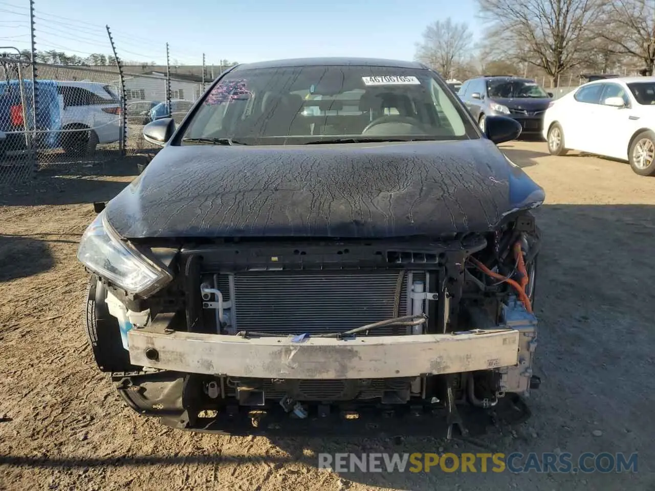 5 fotografías del automóvil dañado KMHC65LD2KU164901 HYUNDAI IONIQ 2019