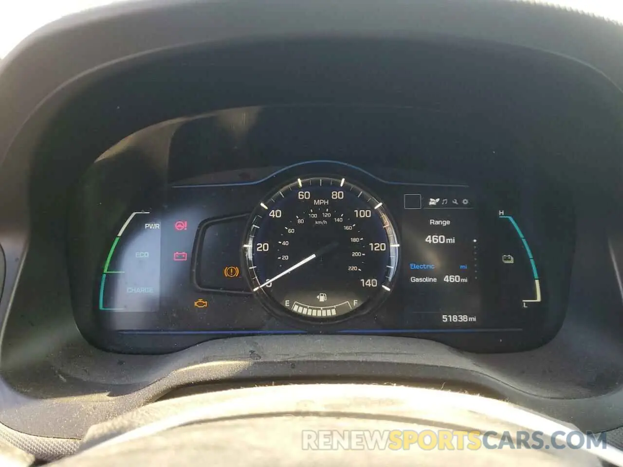 9 fotografías del automóvil dañado KMHC65LD2KU164901 HYUNDAI IONIQ 2019