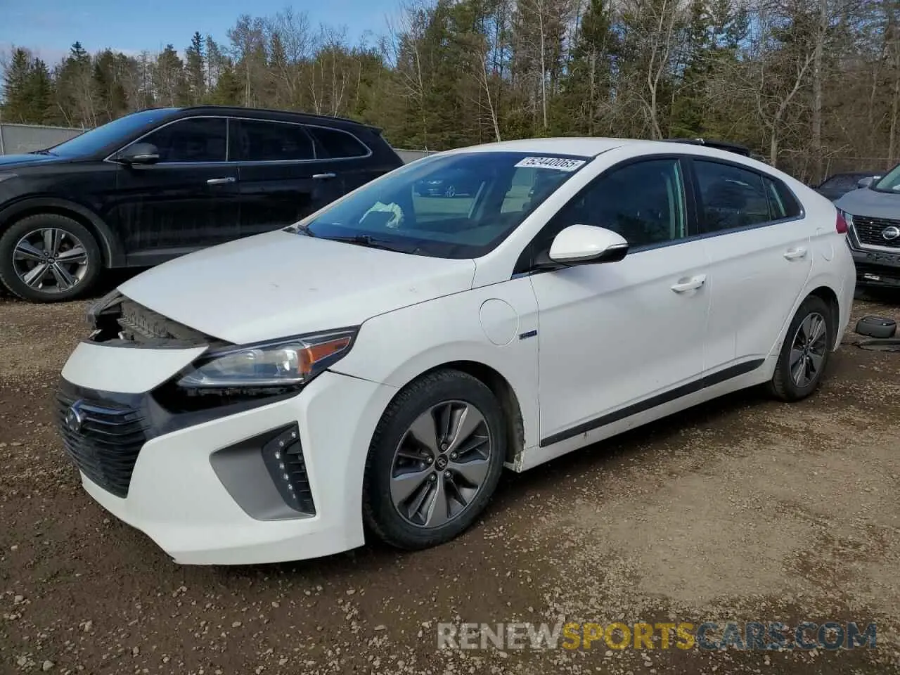 1 fotografías del automóvil dañado KMHC65LD8KU107201 HYUNDAI IONIQ 2019