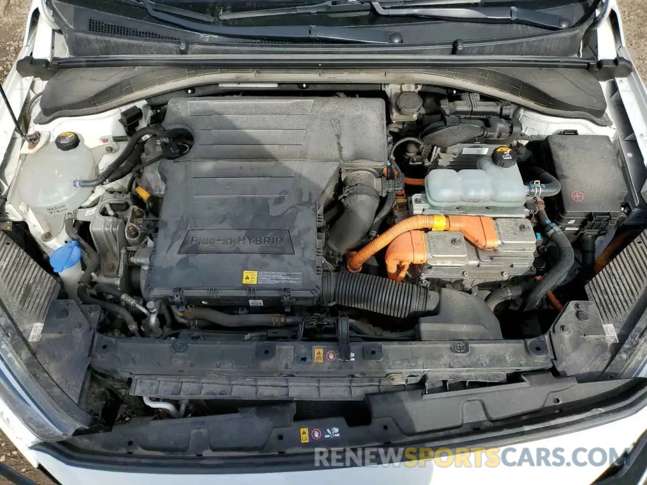 11 fotografías del automóvil dañado KMHC65LD8KU107201 HYUNDAI IONIQ 2019