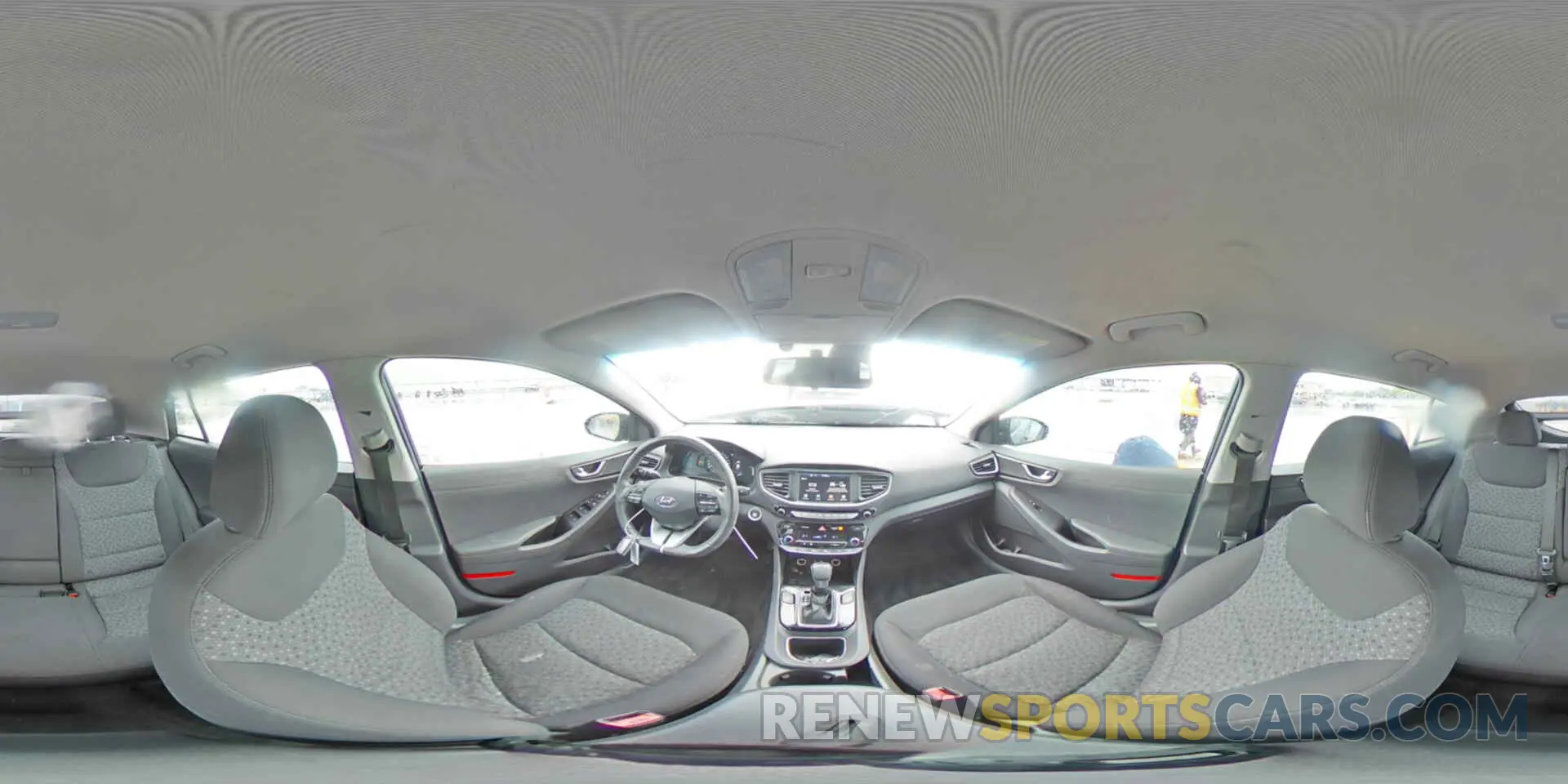 12 fotografías del automóvil dañado KMHC75LC0KU134817 HYUNDAI IONIQ 2019