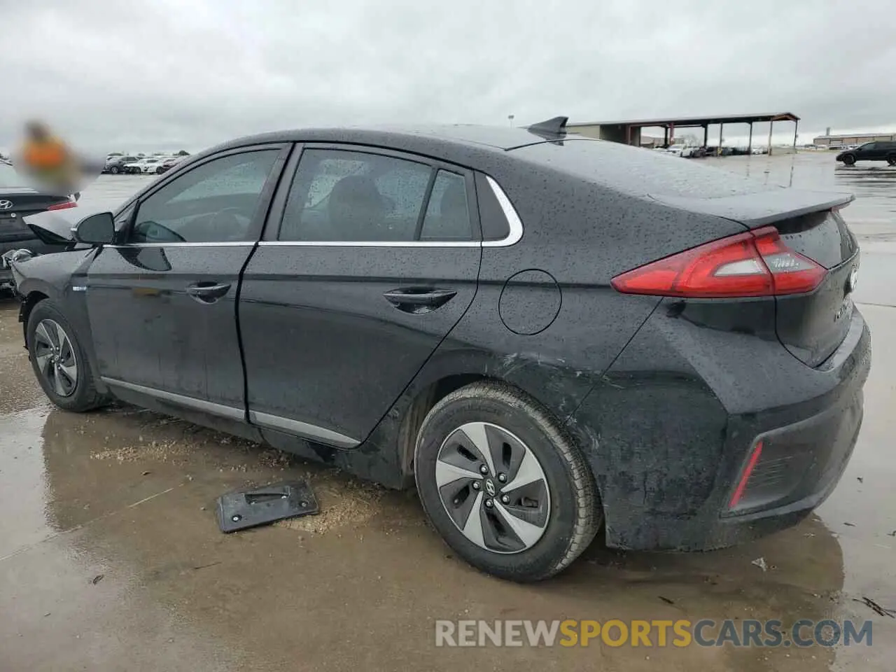 2 fotografías del automóvil dañado KMHC75LC0KU134817 HYUNDAI IONIQ 2019
