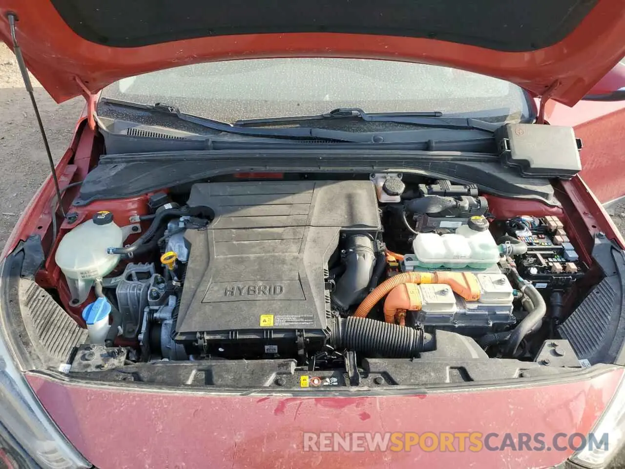 11 fotografías del automóvil dañado KMHC75LC3KU116988 HYUNDAI IONIQ 2019