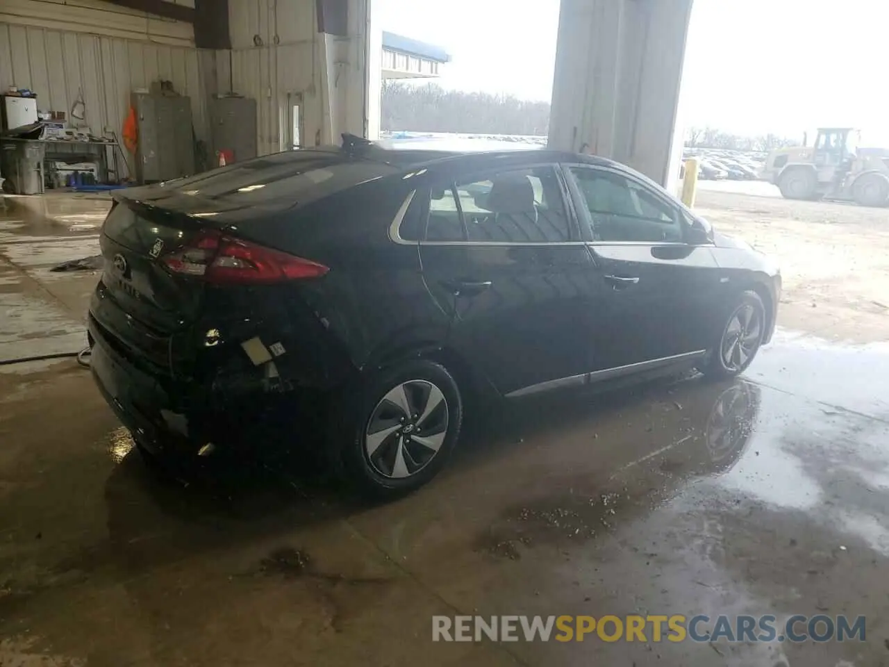 3 fotografías del automóvil dañado KMHC75LC3KU129336 HYUNDAI IONIQ 2019
