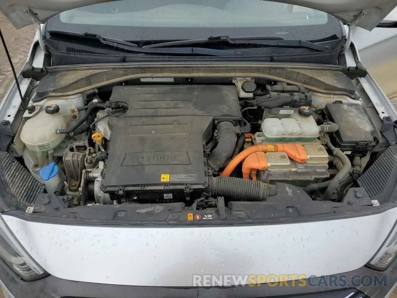 11 fotografías del automóvil dañado KMHC75LC3KU137470 HYUNDAI IONIQ 2019