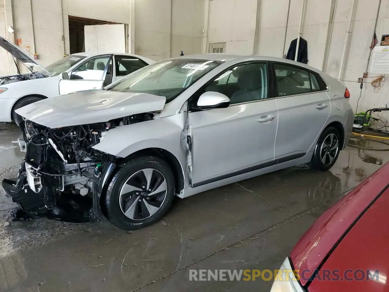 1 fotografías del automóvil dañado KMHC75LC4KU119558 HYUNDAI IONIQ 2019
