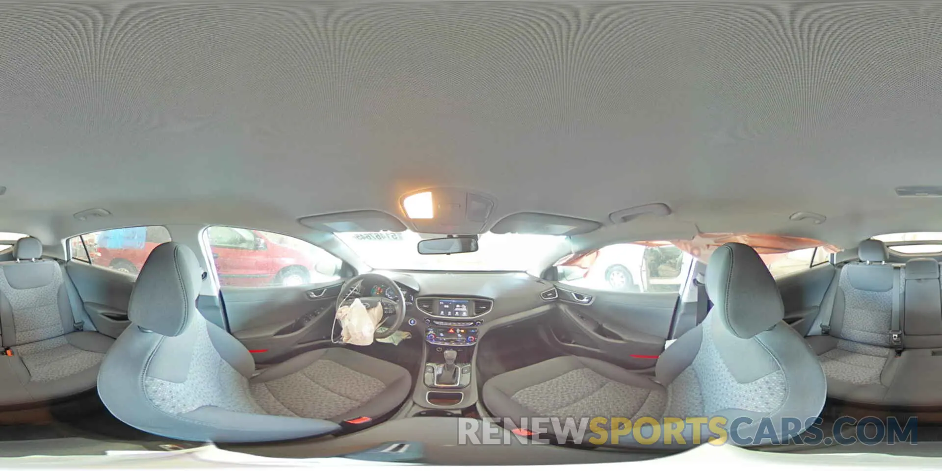 14 fotografías del automóvil dañado KMHC75LC4KU119558 HYUNDAI IONIQ 2019