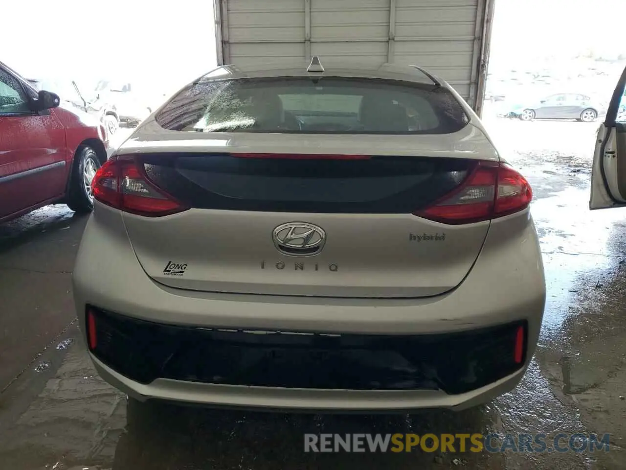 6 fotografías del automóvil dañado KMHC75LC4KU119558 HYUNDAI IONIQ 2019