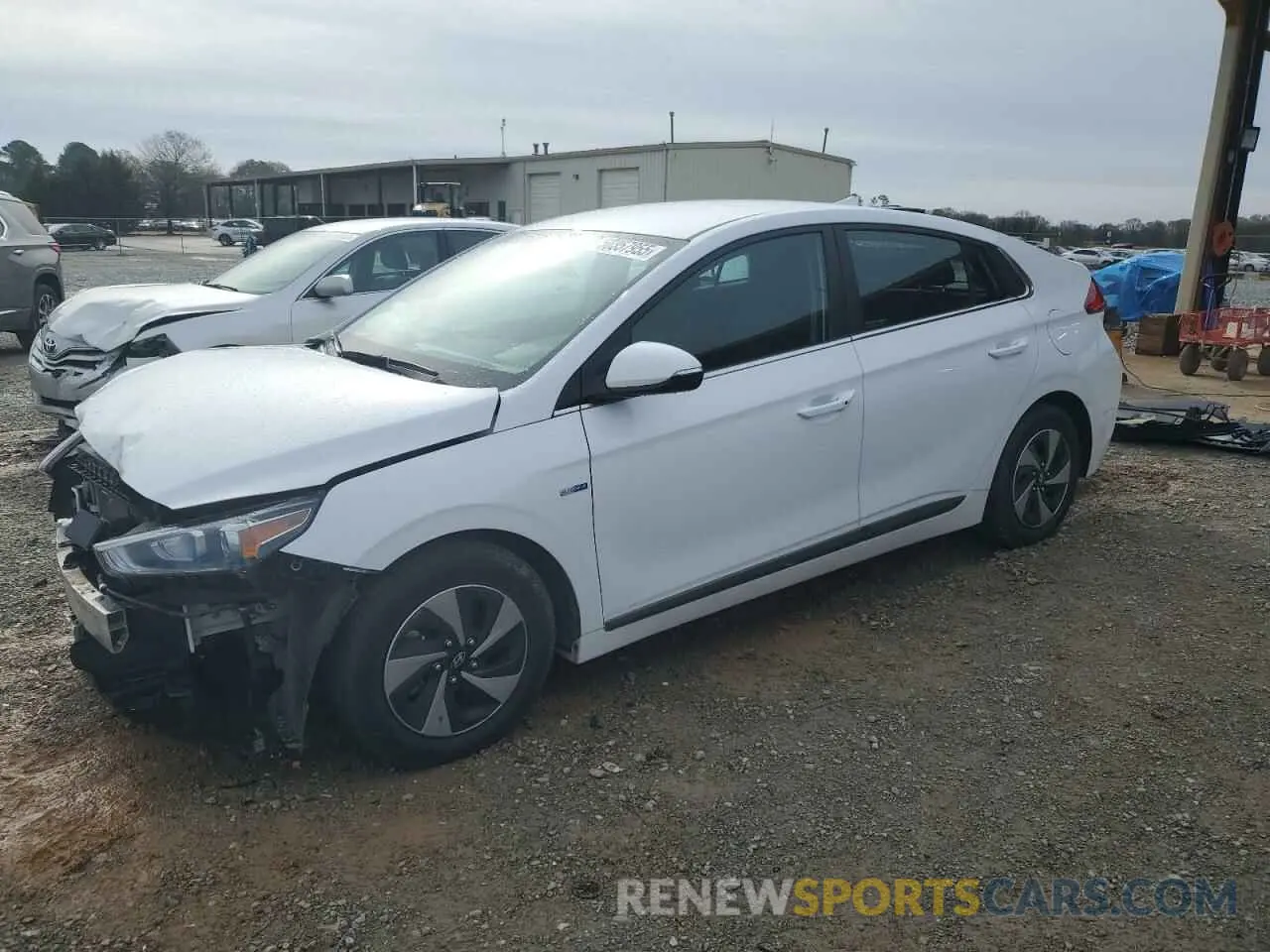 1 fotografías del automóvil dañado KMHC75LC8KU106750 HYUNDAI IONIQ 2019