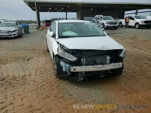 14 fotografías del automóvil dañado KMHC75LC8KU106750 HYUNDAI IONIQ 2019