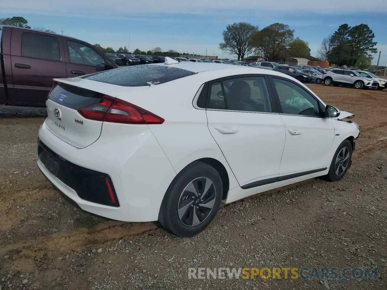 3 fotografías del automóvil dañado KMHC75LC8KU106750 HYUNDAI IONIQ 2019