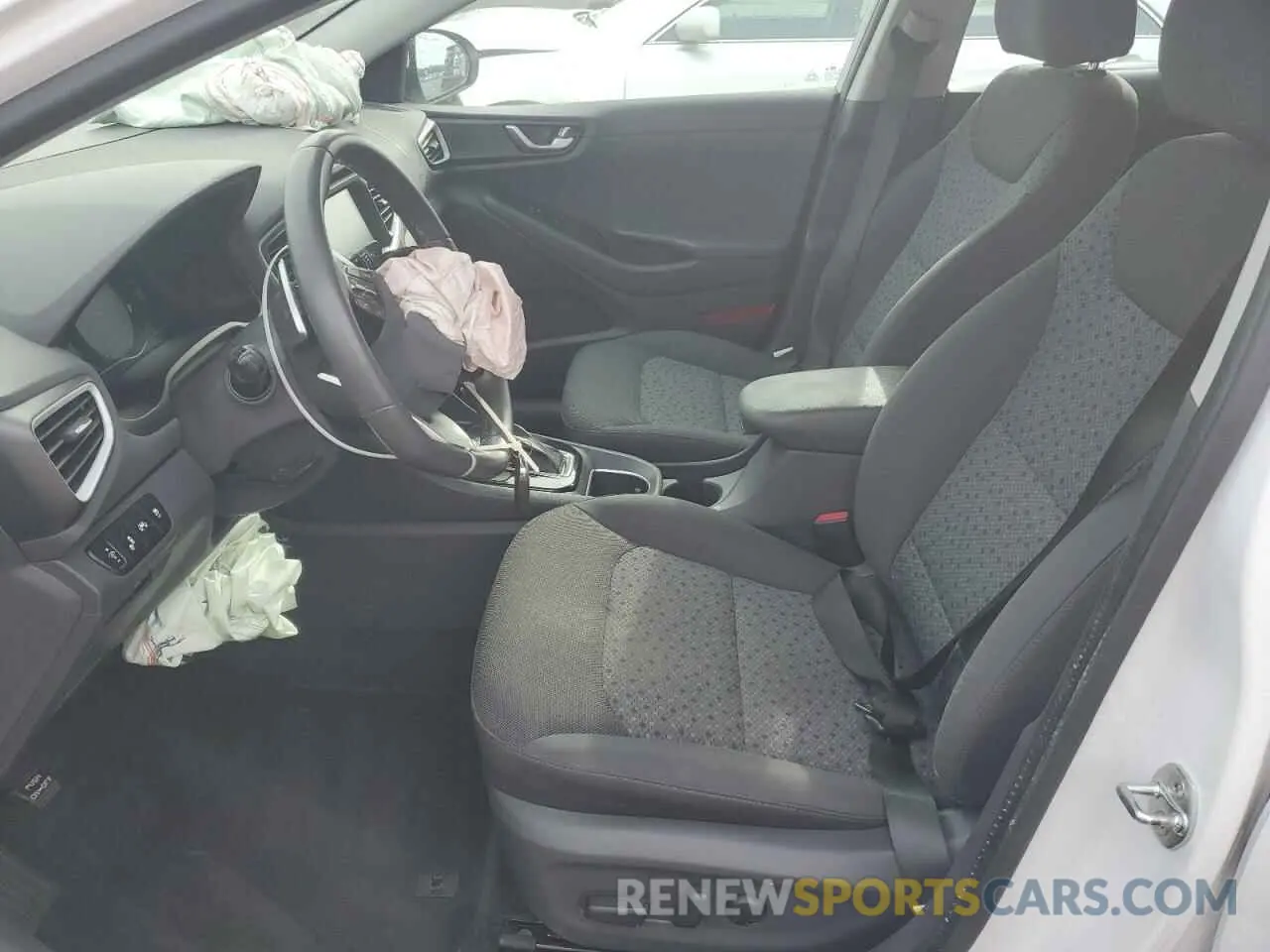 7 fotografías del automóvil dañado KMHC75LC8KU106750 HYUNDAI IONIQ 2019