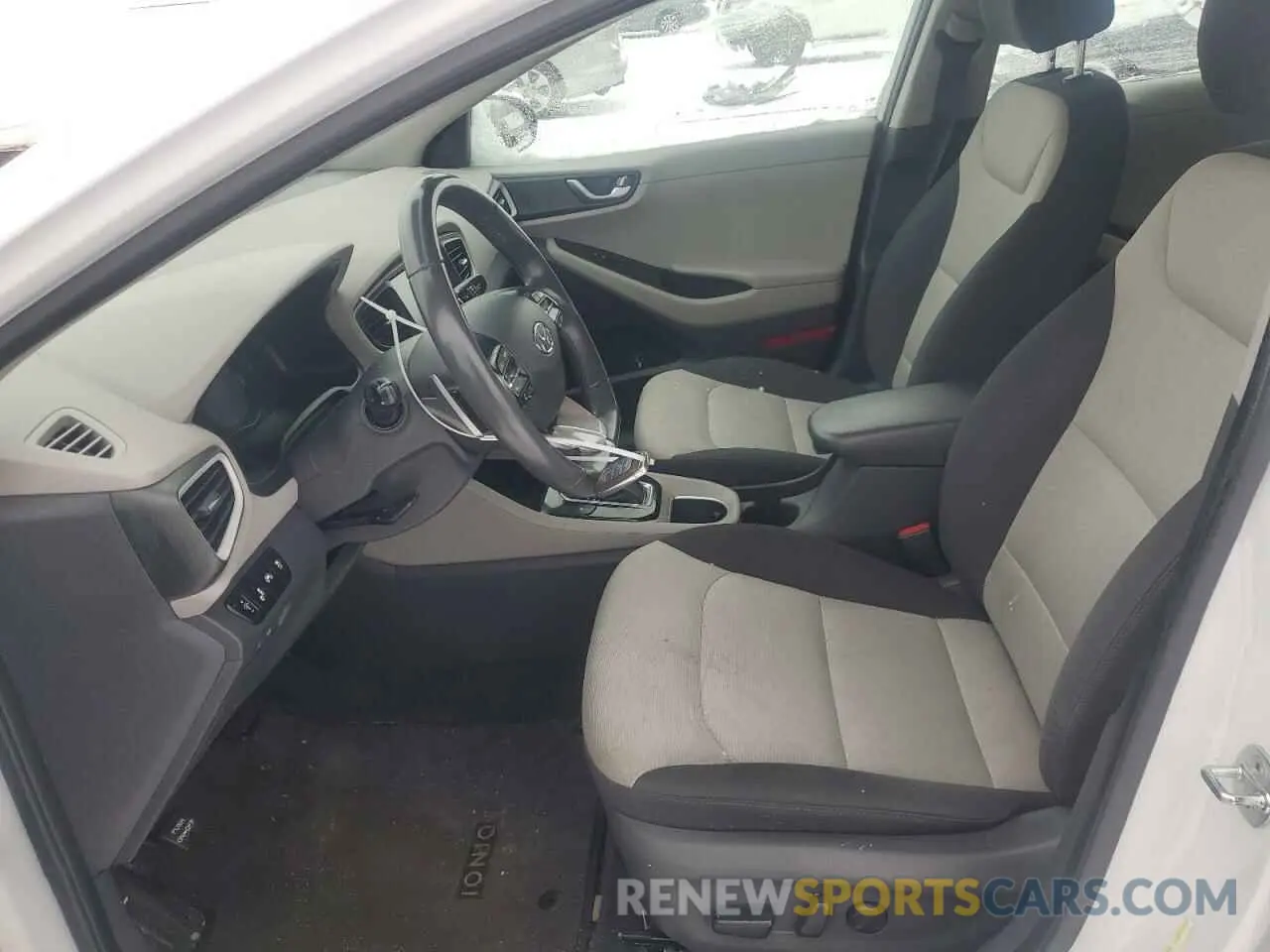 7 fotografías del automóvil dañado KMHC75LC8KU136654 HYUNDAI IONIQ 2019