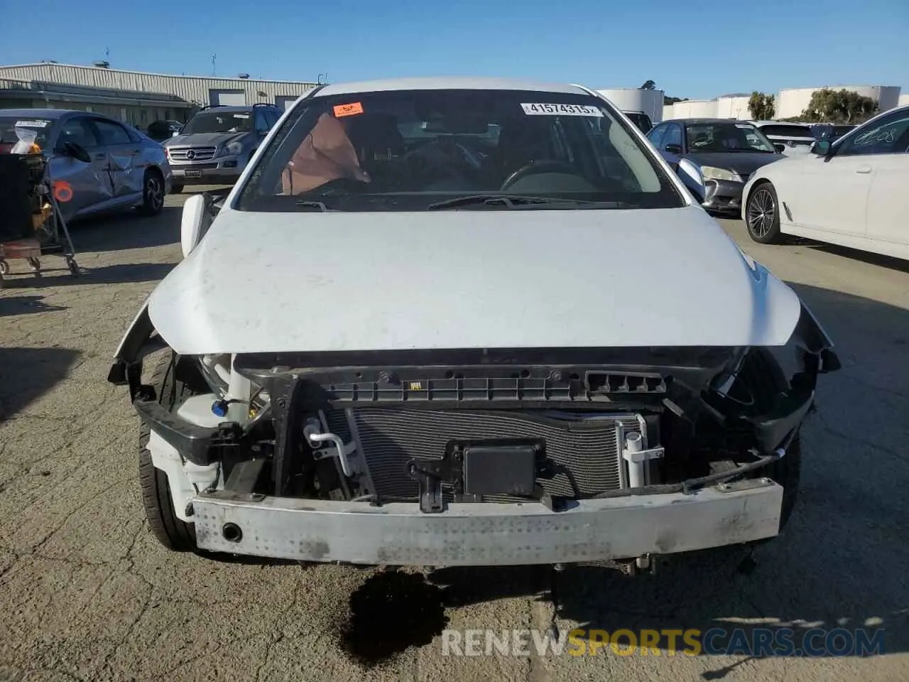 5 fotografías del automóvil dañado KMHC75LCXKU124716 HYUNDAI IONIQ 2019