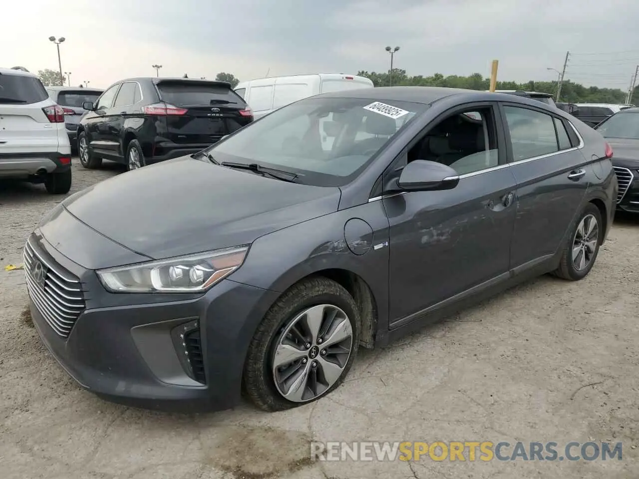 1 fotografías del automóvil dañado KMHC75LD0KU172590 HYUNDAI IONIQ 2019