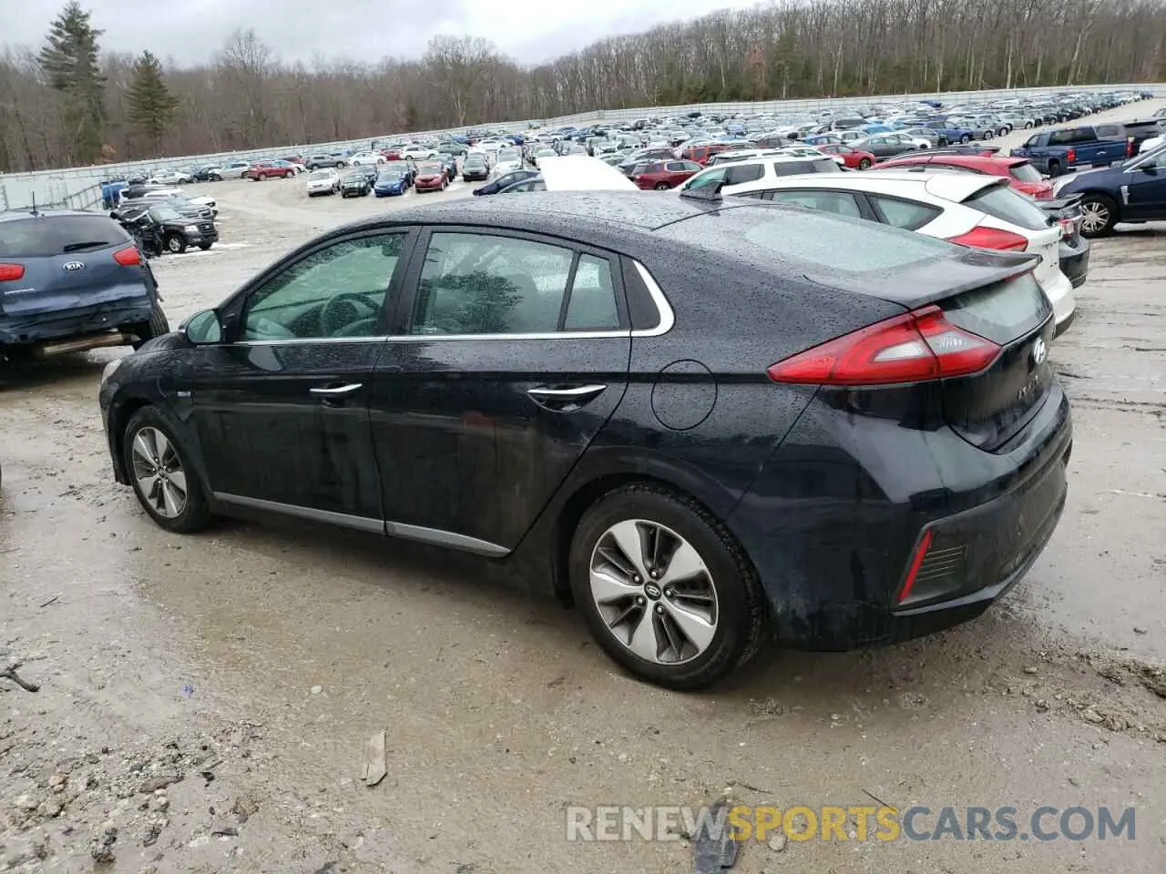 2 fotografías del automóvil dañado KMHC75LD4KU161835 HYUNDAI IONIQ 2019