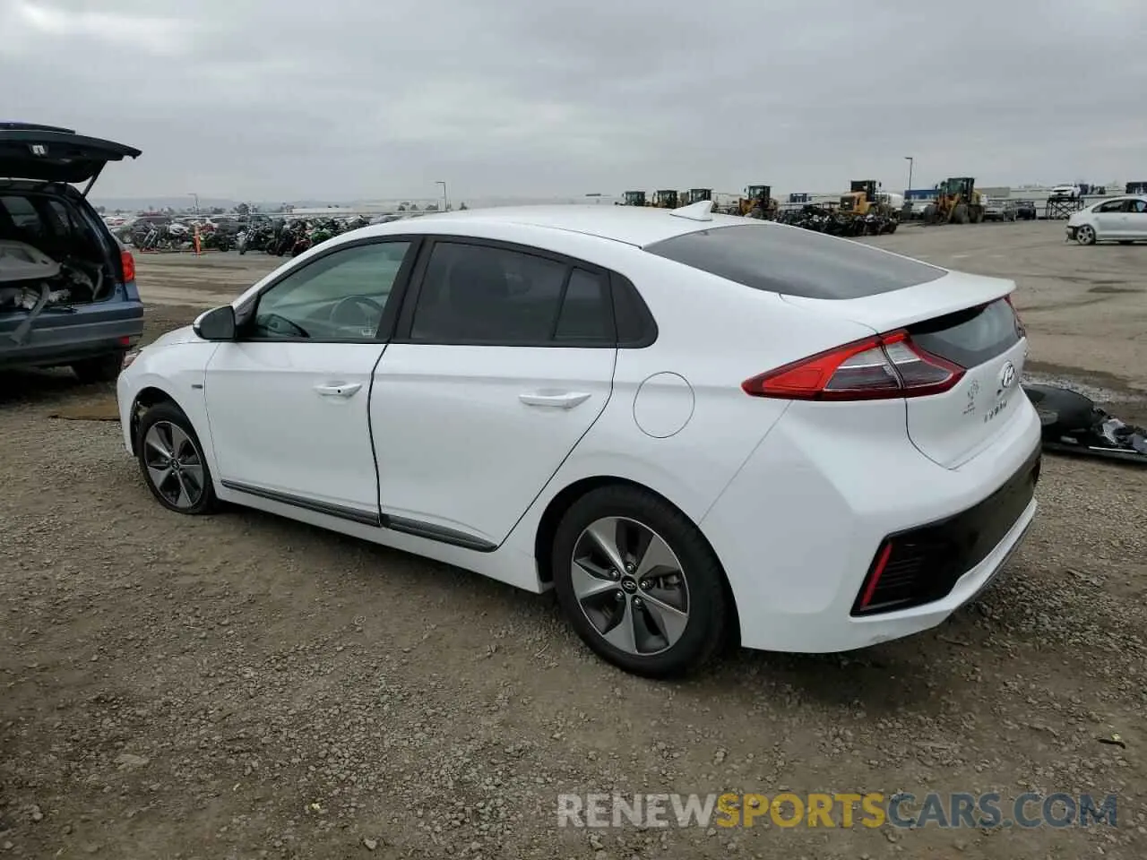 2 fotografías del automóvil dañado KMHC75LH4KU045263 HYUNDAI IONIQ 2019