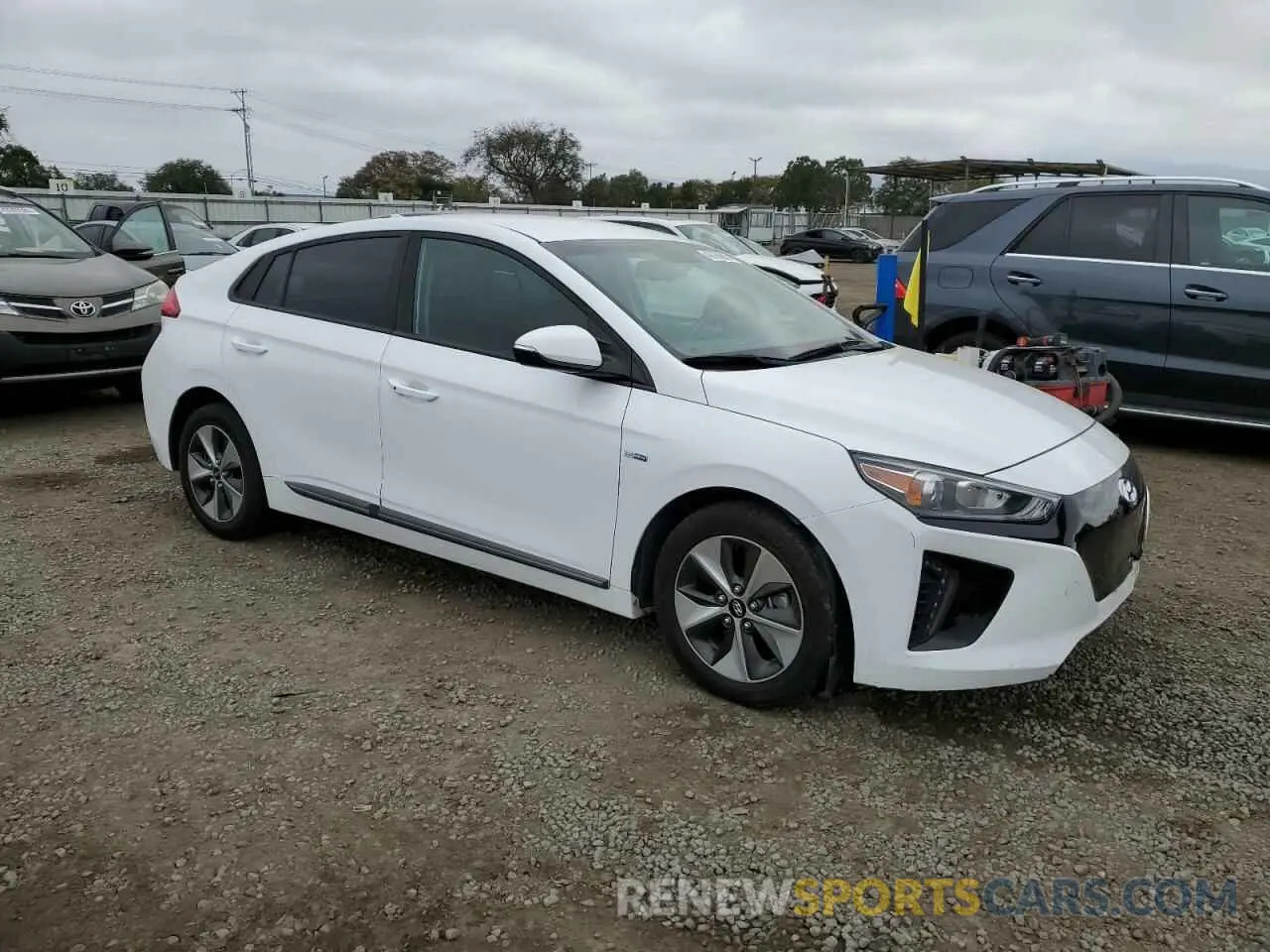 4 fotografías del automóvil dañado KMHC75LH4KU045263 HYUNDAI IONIQ 2019