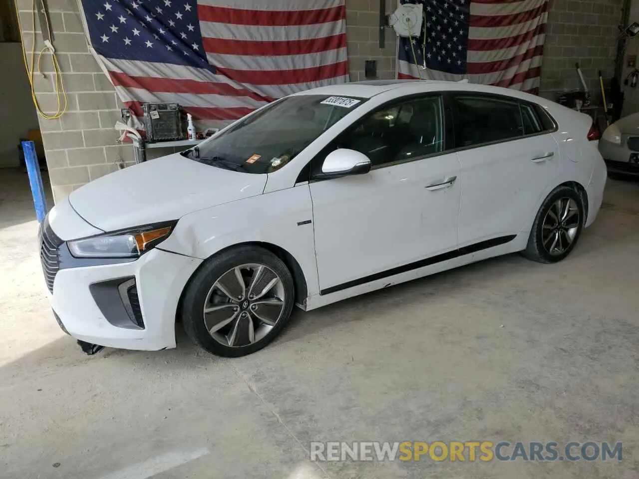 1 fotografías del automóvil dañado KMHC85LC6KU115539 HYUNDAI IONIQ 2019