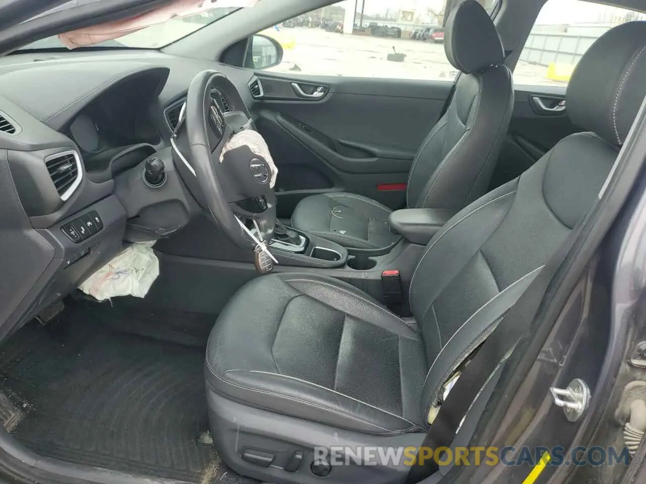 7 fotografías del automóvil dañado KMHC85LCXKU142629 HYUNDAI IONIQ 2019