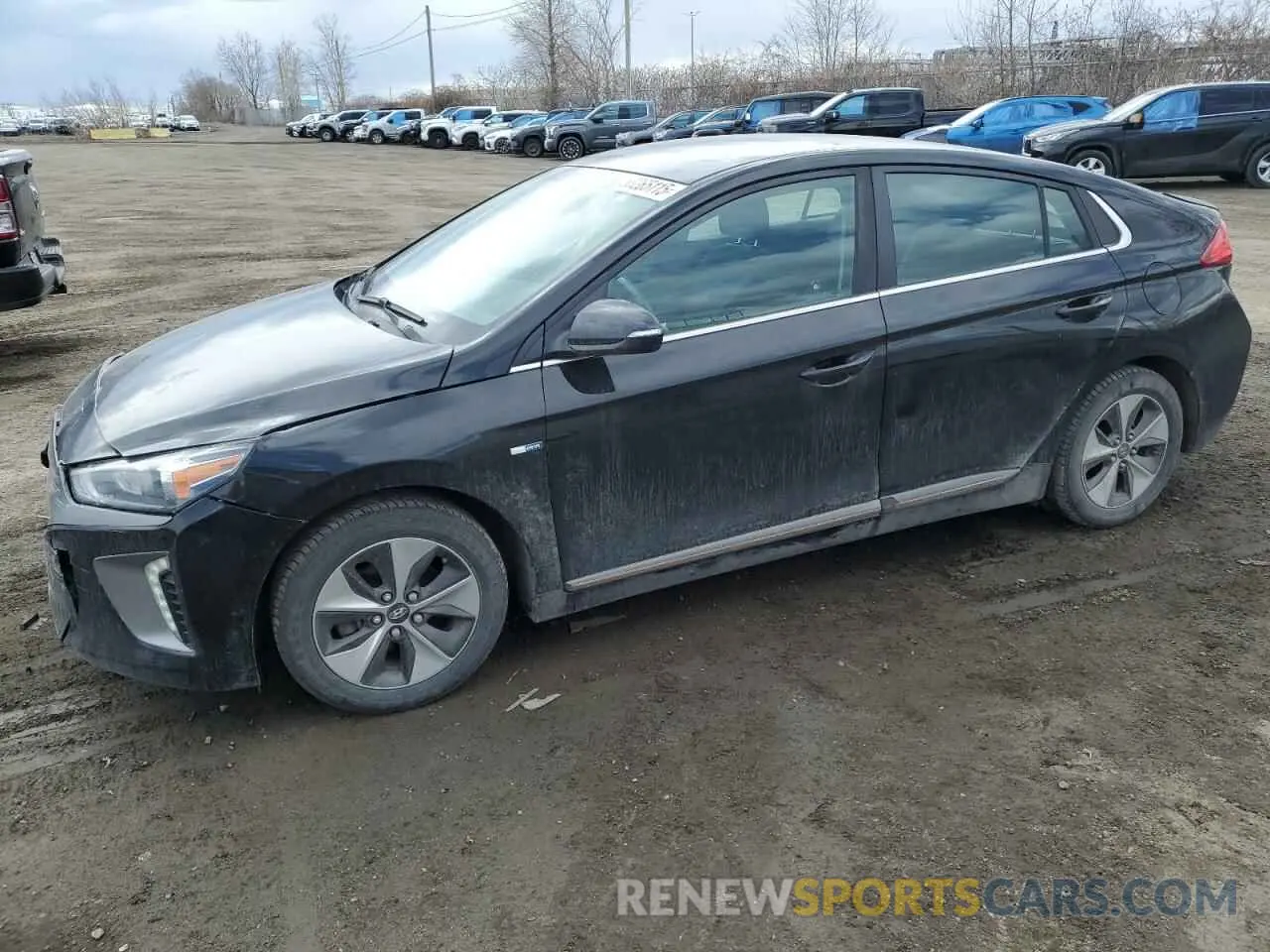 1 fotografías del automóvil dañado KMHC85LH0KU044916 HYUNDAI IONIQ 2019