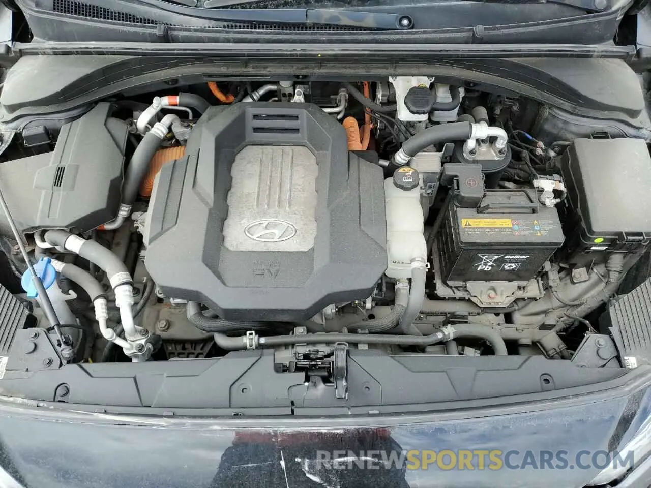 11 fotografías del automóvil dañado KMHC85LH0KU044916 HYUNDAI IONIQ 2019